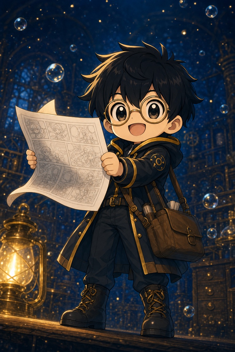物語作家の紹介カード