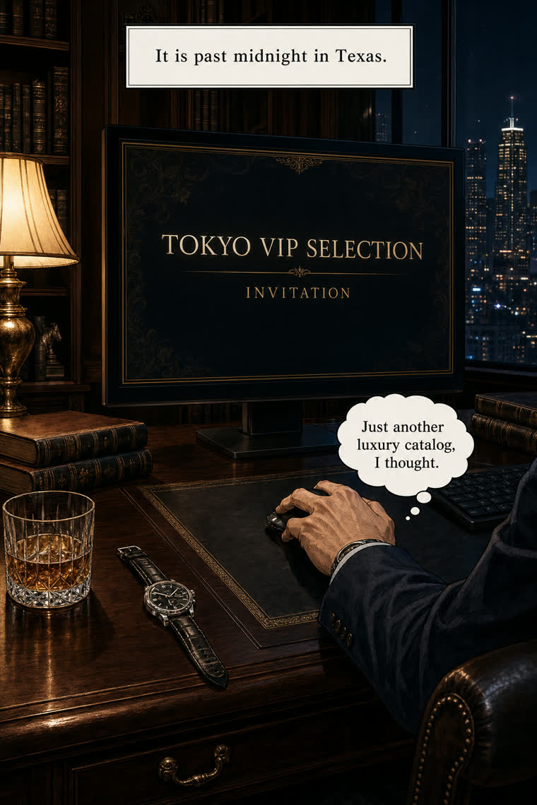 限定販売の物語の1ページ